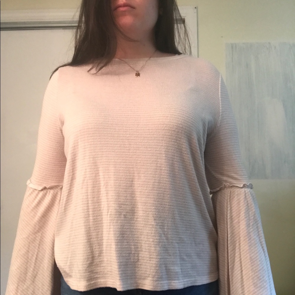 Long Sleeve Striped Top